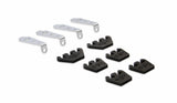 t Mr Gasket Spark Plug Wire Holder 6015; Chrome w/ Black Separator for 8mm Wires Mr. Gasket