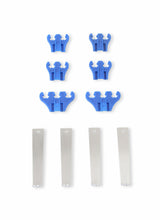 Mr. Gasket standard wire loom kit chrome / blue steel 9881