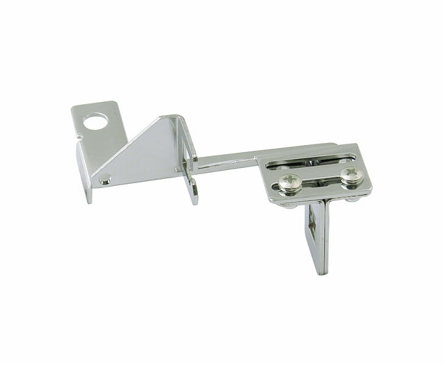 Mr. Gasket throttle and transmission kickdown cable bracket chrome carburetor steel 6039