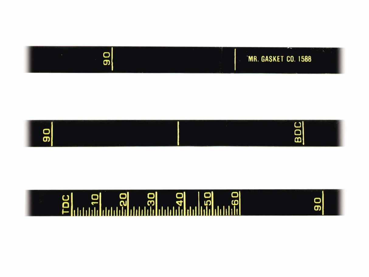 t Mr. Gasket Timing Tape - 1588 Mr. Gasket