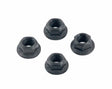 Mr. Gasket torque converter nuts 3/8 24 Ford black steel 6717