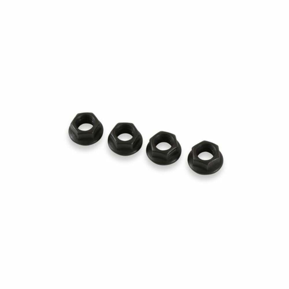 Mr. Gasket torque converter nuts 3/8 24 Ford black steel 6717
