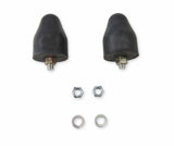 Mr. Gasket traction bar snubbers black rubber 1608