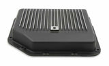 Mr. Gasket transmission oil pan black aluminum 9795BMRG Chevy steel 2493