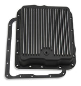 Mr. Gasket transmission oil pan black aluminum 9797BMRG LS engine Chevy steel 2493