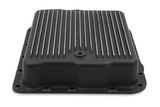 Mr. Gasket transmission oil pan black aluminum 9797BMRG LS engine Chevy steel 2493