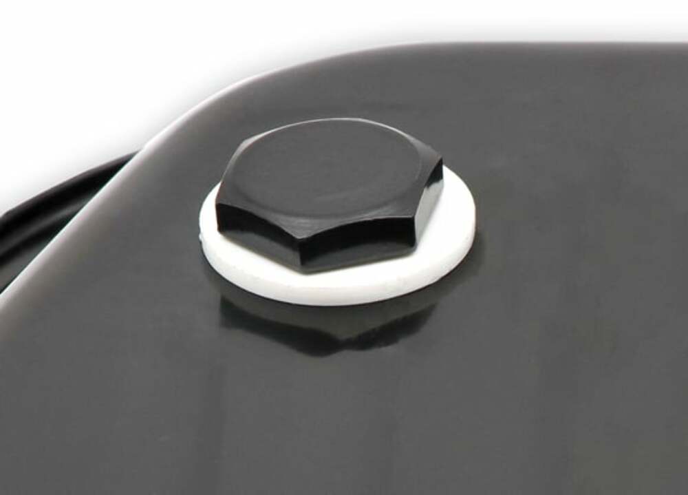 Mr. Gasket transmission oil pan black steel 9745BMRG aluminum 2493