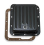 Mr. Gasket transmission oil pan black steel 9755BMRG Ford aluminum 2493