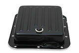 Mr. Gasket transmission oil pan black steel 9755BMRG Ford aluminum 2493