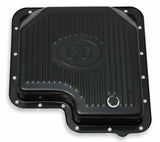 Mr. Gasket transmission oil pan black steel 9756BMRG Ford aluminum 2493