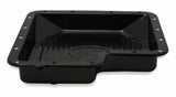 Mr. Gasket transmission oil pan black steel 9756BMRG Ford aluminum 2493