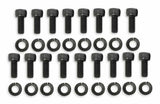 Mr. Gasket transmission oil pan black steel 9756BMRG Ford aluminum 2493