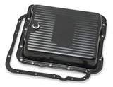 Mr. Gasket transmission oil pan black steel 9767BMRG LS engine Chevy aluminum 2493