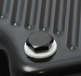 Mr. Gasket transmission oil pan black steel 9786BMRG Chevy aluminum 2493