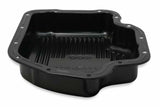Mr. Gasket transmission oil pan black steel 9786BMRG Chevy aluminum 2493