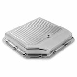 Mr. Gasket transmission oil pan polished aluminum Chevy steel 9791G