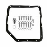 Mr. Gasket transmission oil pan polished aluminum Chevy steel 9791G