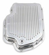 Mr. Gasket transmission oil pan polished aluminum 9796PMRG Chevy steel 2493