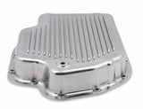 Mr. Gasket transmission oil pan polished aluminum 9796PMRG Chevy steel 2493