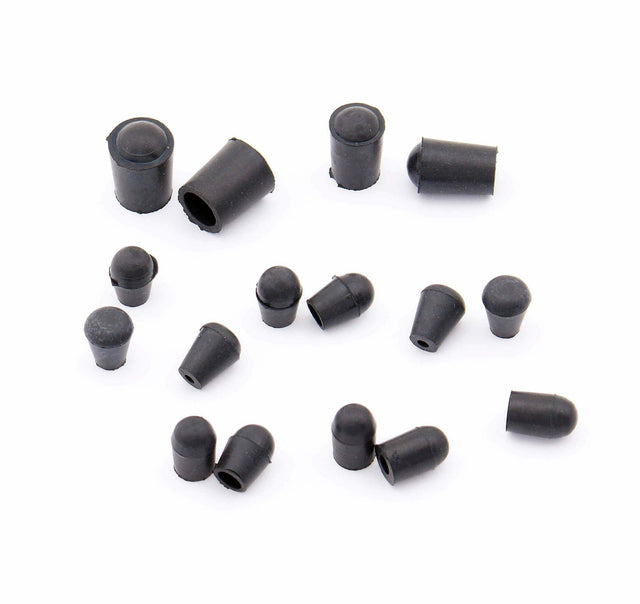 Mr. Gasket vacuum cap assortment rubber 3704