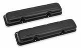 Mr. Gasket valve cover black 9830BMRG chrome steel 2493