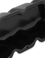 Mr. Gasket valve cover black 9831BMRG chrome steel 2493