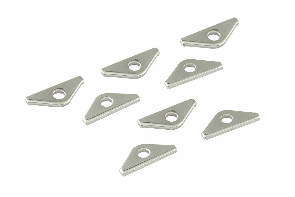 Mr. Gasket valve cover clamps chrome steel 9899