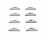 Mr. Gasket valve cover clamps chrome steel 9899