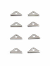 Mr. Gasket valve cover clamps chrome steel 9899
