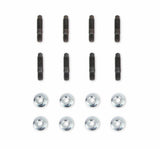 Mr. Gasket valve cover stud kit steel covers SBC Chevy black 6324