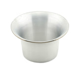 Mr. Gasket velocity stack polished aluminum 5 inch tall x8 1/2 inch diameter 46 carburetor 2493