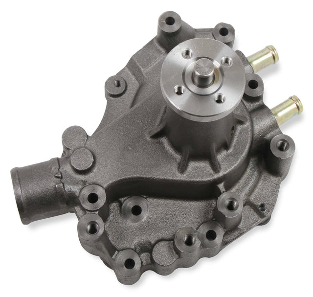 Mr. Gasket water pump 70130NG Ford chrome black aluminum 2493