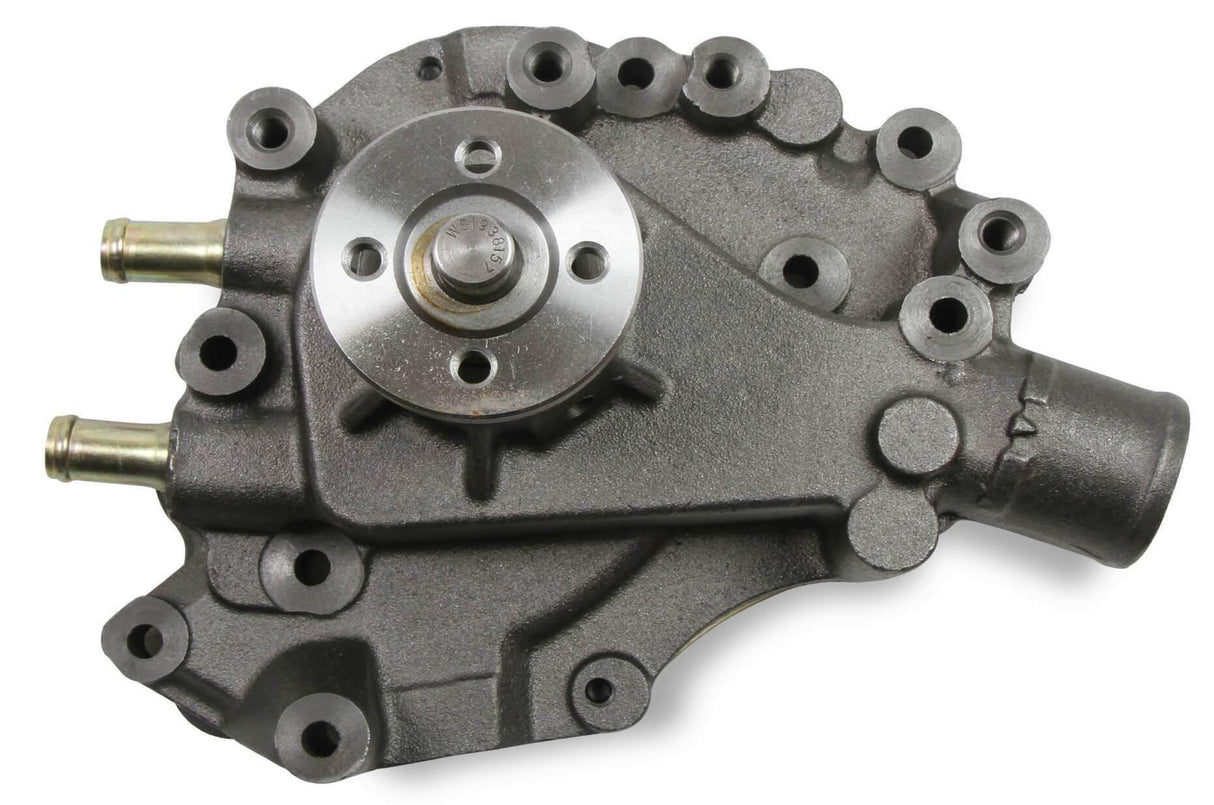 Mr. Gasket water pump 70130NG Ford chrome black aluminum 2493