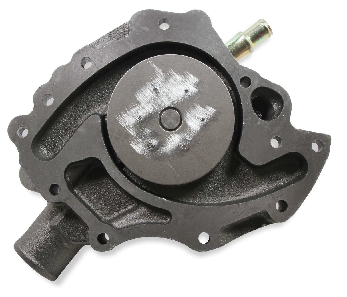 Mr. Gasket water pump 70132NG Ford chrome black aluminum 2493
