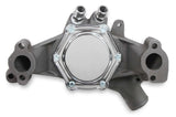 Mr. Gasket water pump 7016NG Chevy chrome black aluminum 2493