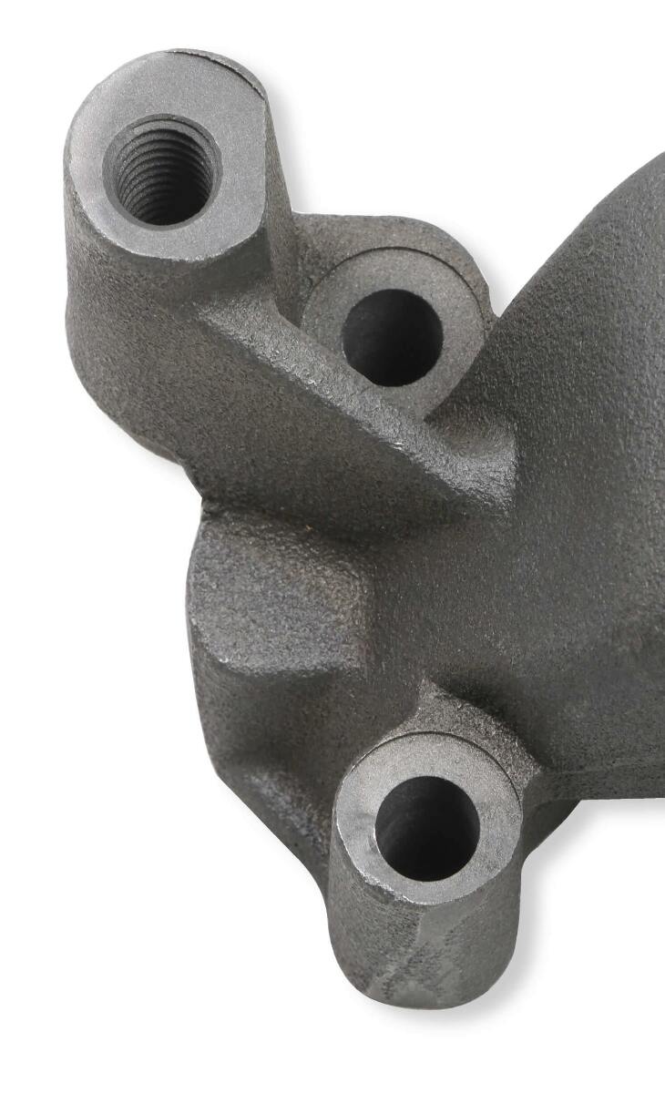 Mr. Gasket water pump 7016NG Chevy chrome black aluminum 2493