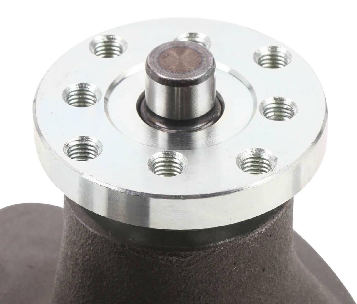 Mr. Gasket water pump 7016NG Chevy chrome black aluminum 2493