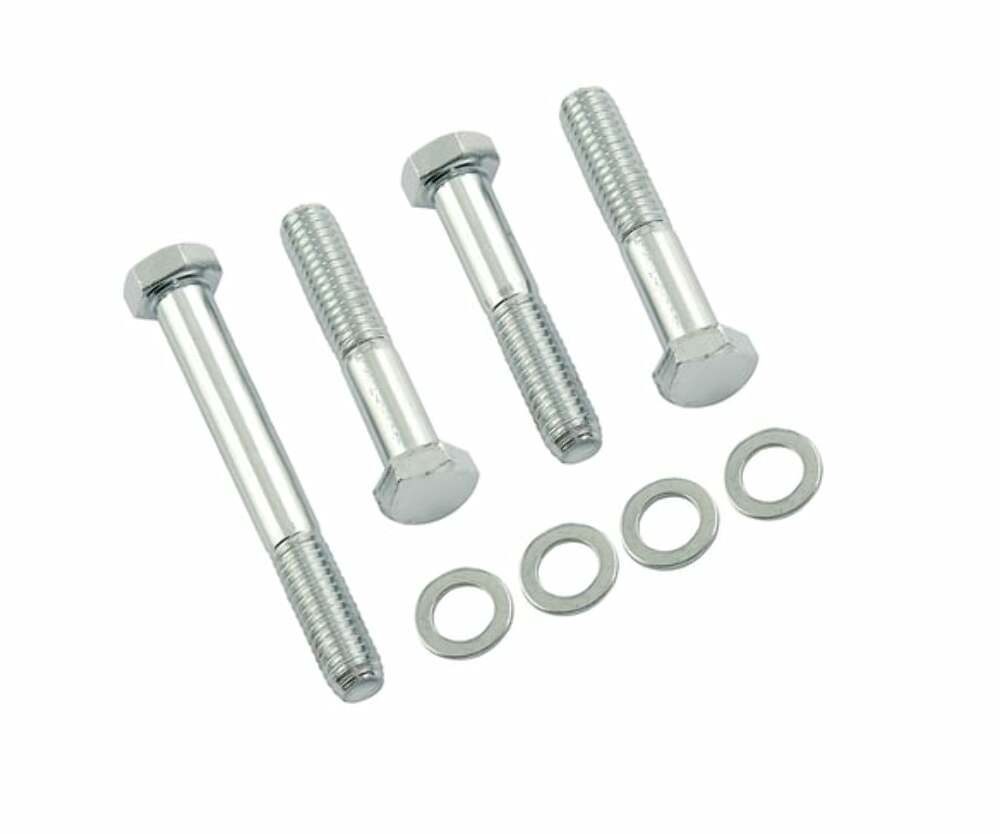 Mr. Gasket water pump bolts chrome Chevy 4996