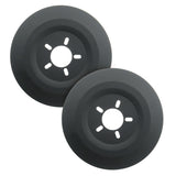 Mr. Gasket wheel dust shields fits most 16 inch wheels 16 inch diameter black aluminum 6906