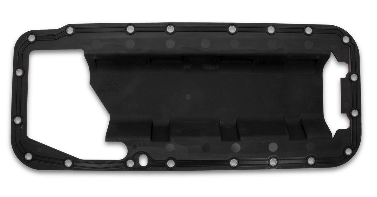 Mr. Gasket windage tray and gasket Mopar black rubber 61100G