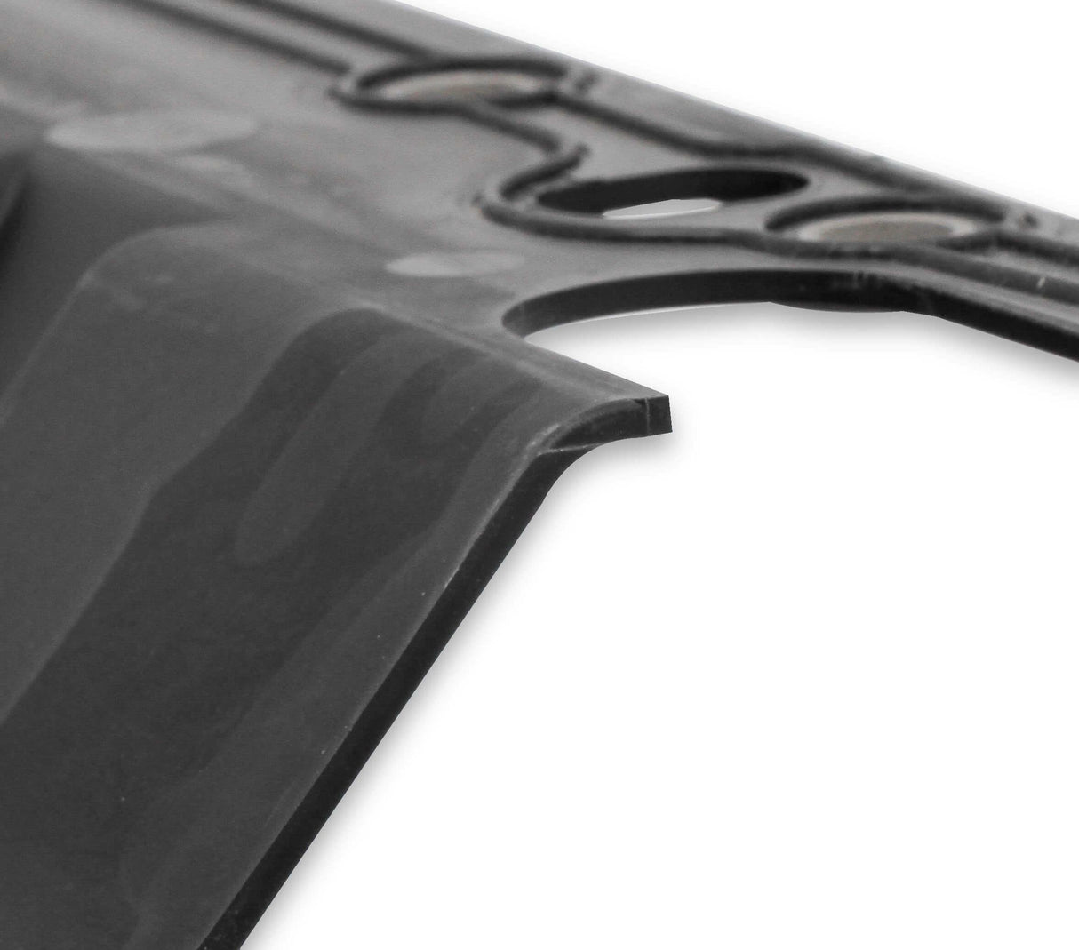 Mr. Gasket windage tray and gasket Mopar black rubber 61101G