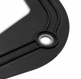 Mr. Gasket windage tray and gasket Mopar black rubber 61101G