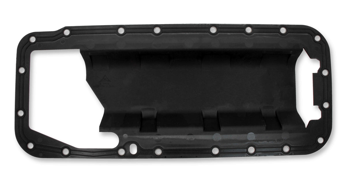 Mr. Gasket windage tray and gasket Mopar black rubber 61101G