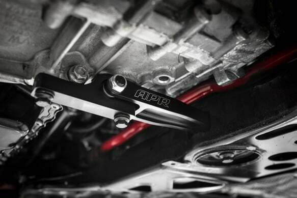 Spherical Pendulum Mount - PQ35 for Audi and VW billet aluminum black