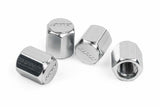 Fits 1985-2024 911 Porsche Valve Stem Caps - Silver for Audi and VW aluminum