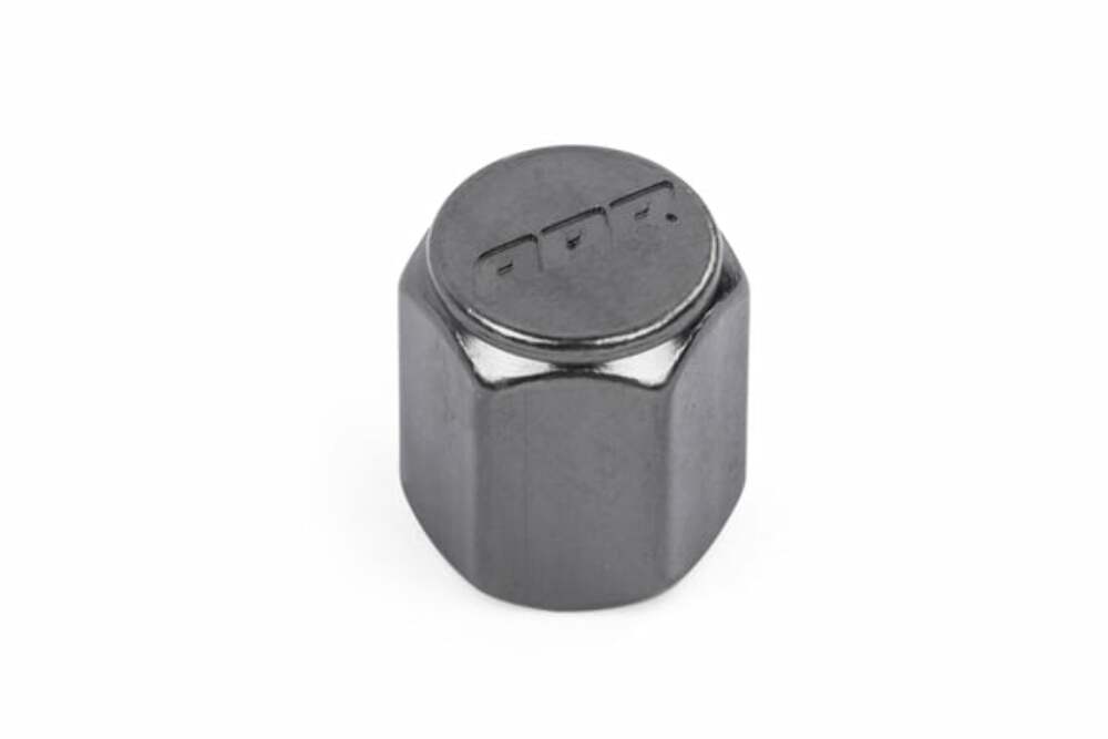Fits 1985-2024 911 Porsche Valve Stem Caps - Gunmetal for Audi and VW aluminum