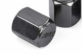 Fits 1985-2024 911 Porsche Valve Stem Caps - Gunmetal for Audi and VW aluminum