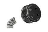 3.0 TFSI Supercharger Drive and Crank Pulley with Belt (Bolt on) billet aluminum stainless steel