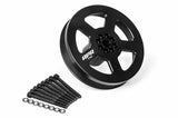 3.0 TFSI Supercharger Drive and Crank Pulley with Belt (Bolt on) billet aluminum stainless steel