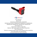 APR MS100192 Ignition Coils (Red) for Audi RS / Volkswagen Golf